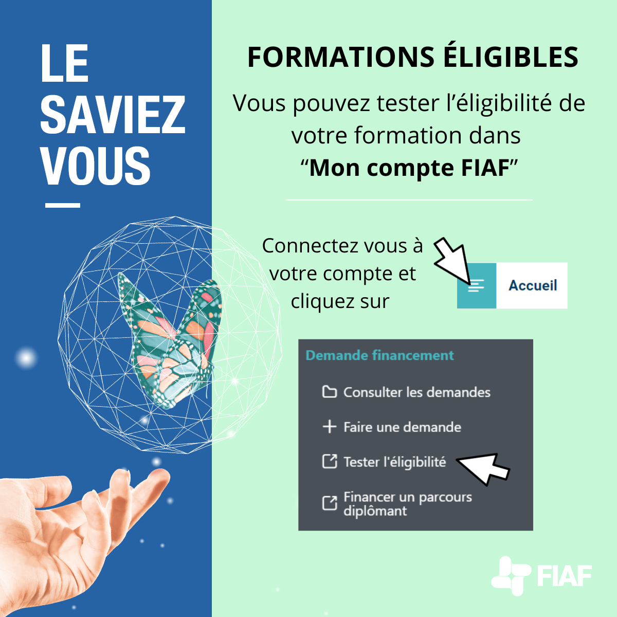 LE SAVIEZ VOUS ELIGIBILITE