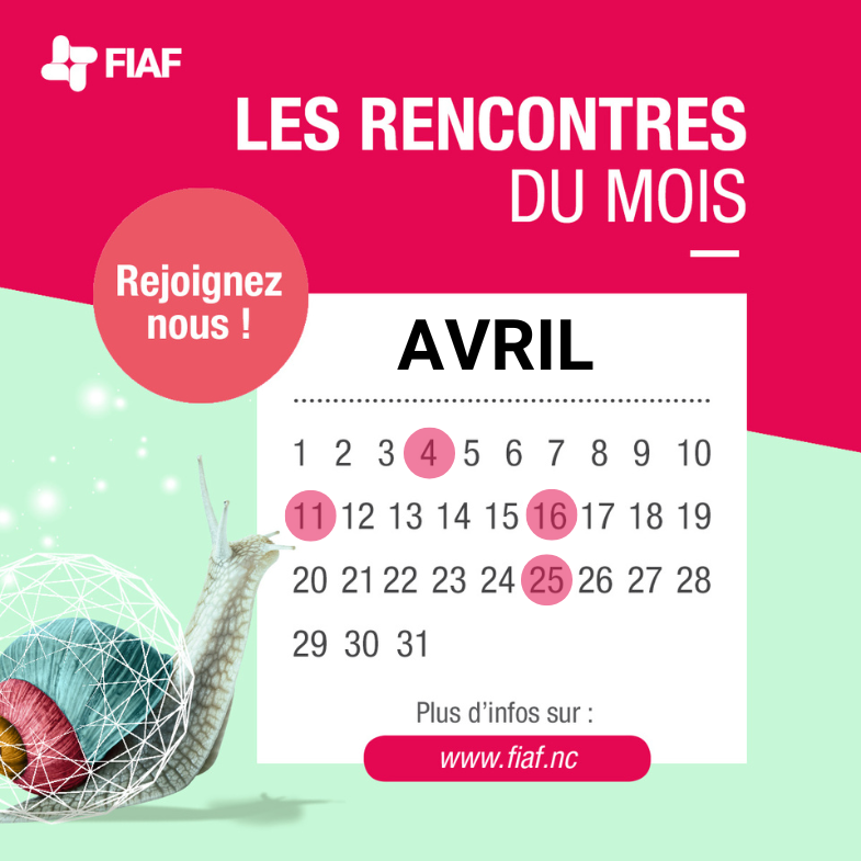 les rencontres du mois avril